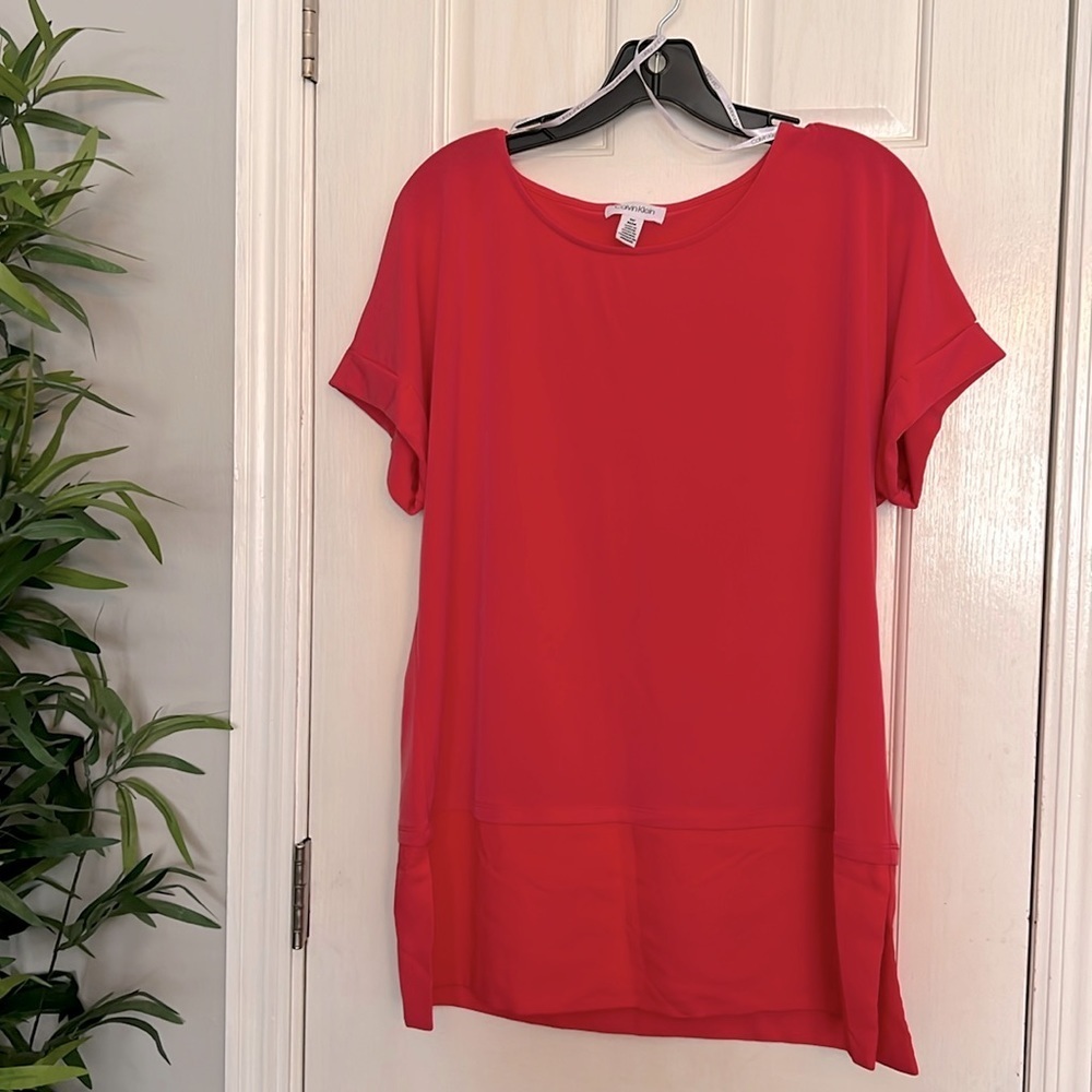 Calvin Klein Coral shirt M